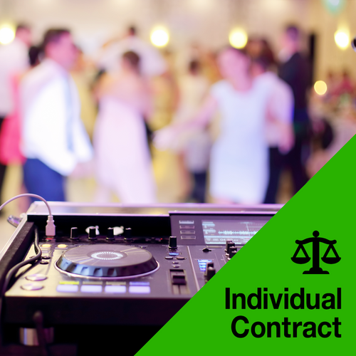 DJ Performance Contract (Special Event)