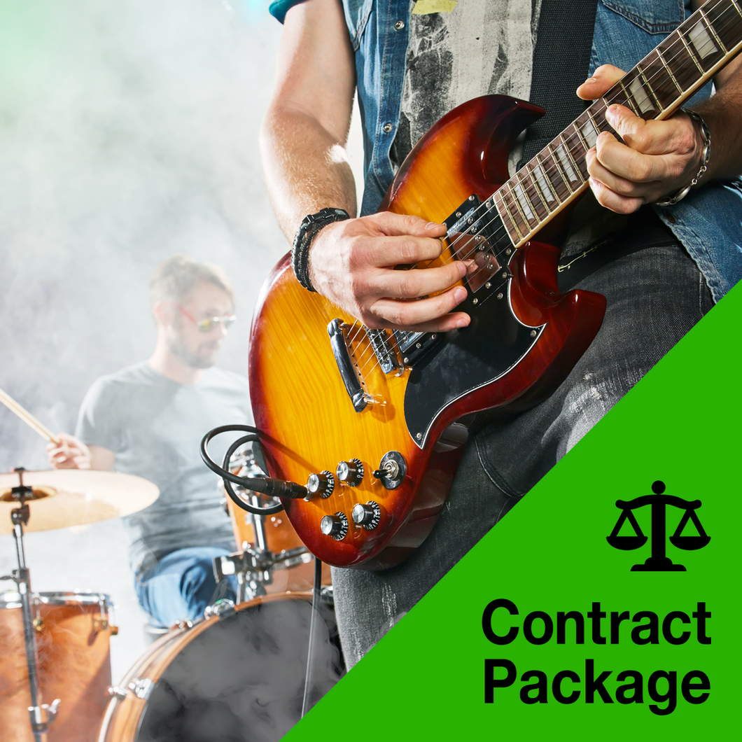 Contract Package for Bands and Working Musicians